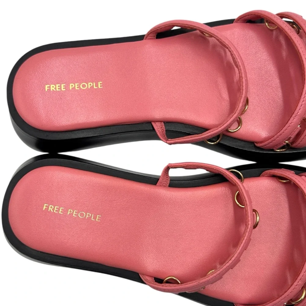 Free People Midas Touch Platform Sandals Size 10 - Picture 5 of 16